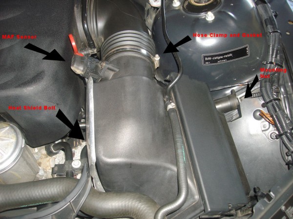 S54 M Coupe Airbox