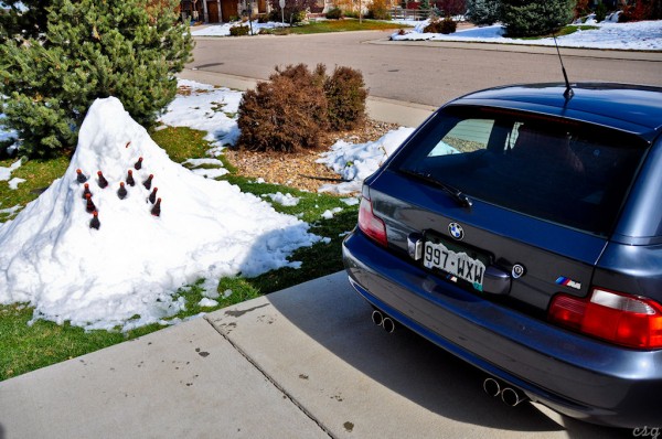 Steel Gray BMW M Coupe