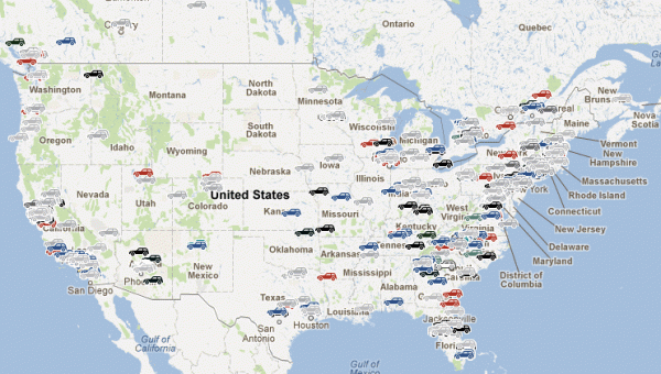 M Coupe Map