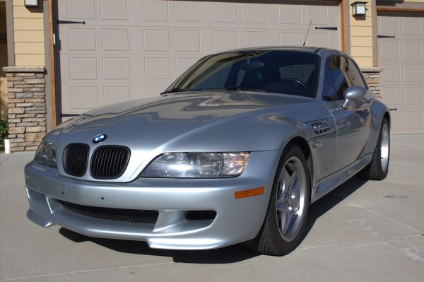 1999 BMW M Coupe in Arctic Silver over Black