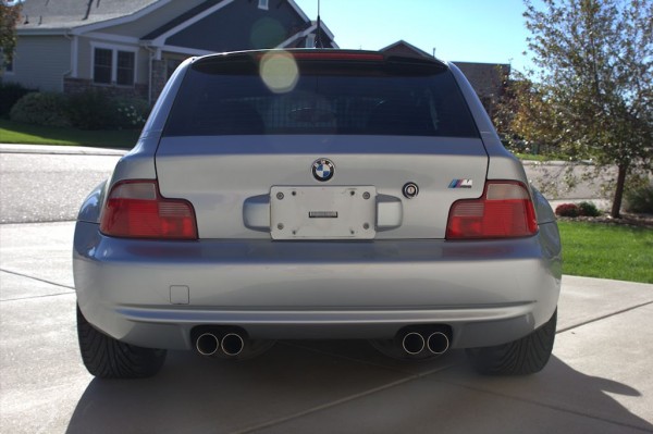 1999 BMW M Coupe in Arctic Silver over Black