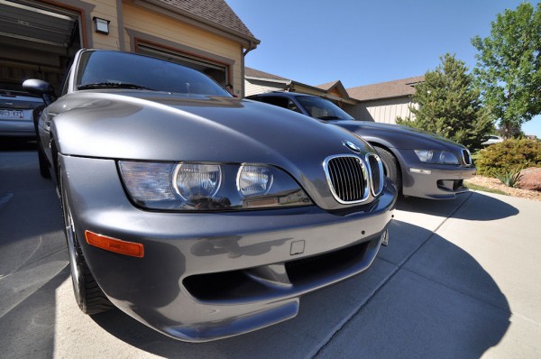 Steel Gray over Imola Red M Coupes Front