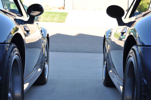 Steel Gray over Imola Red M Coupes Side