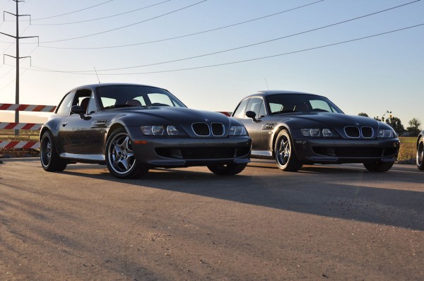 Steel Gray over Imola Red M Coupes Front