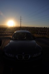 M Coupe at Sunset